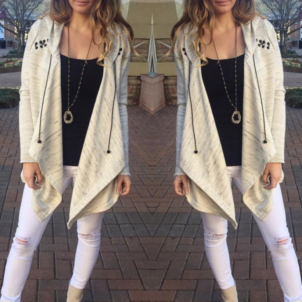 525 America Hooded Cardigan